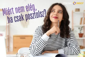 A stratégiai tartalomgyártás egyik legnagyobb előnye, hogy kiszámíthatóbbá teszi az eredményeket. Nem kell minden poszttól azonnali áttörést várni, mert tudod, hogy egy nagyobb rendszer része. Egy edukációs tartalom például nem feltétlenül hoz azonnali vásárlást, de hozzájárul ahhoz, hogy később könnyebb legyen a döntés.